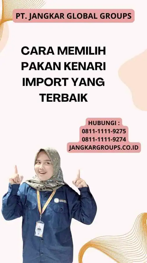 Cara Memilih Pakan Kenari Import yang Terbaik