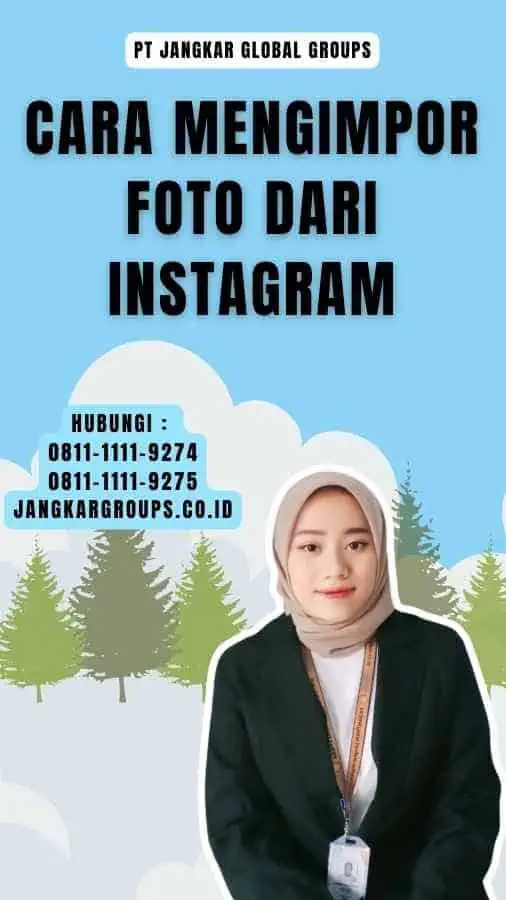 Cara Mengimpor Foto dari Instagram