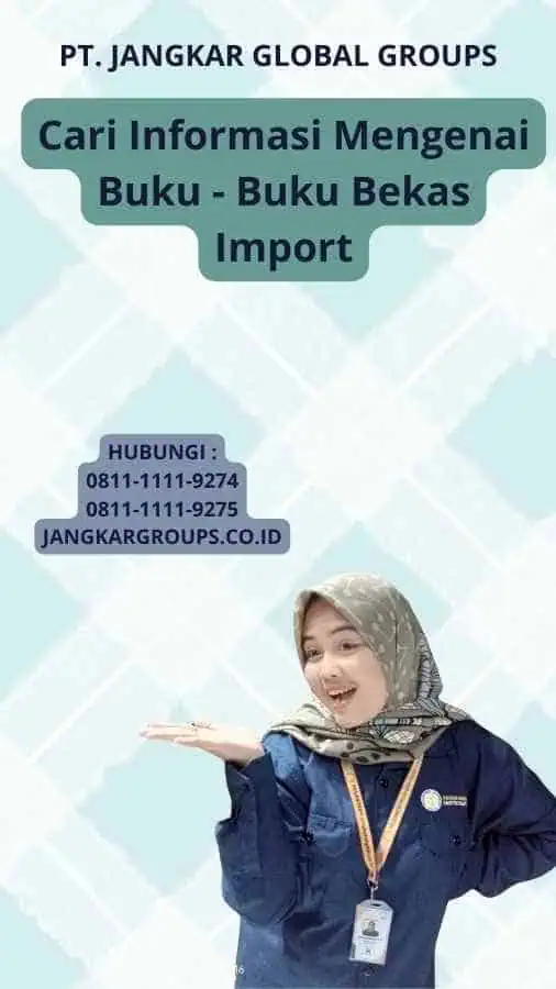 Cari Informasi Mengenai Buku - Buku Bekas Import