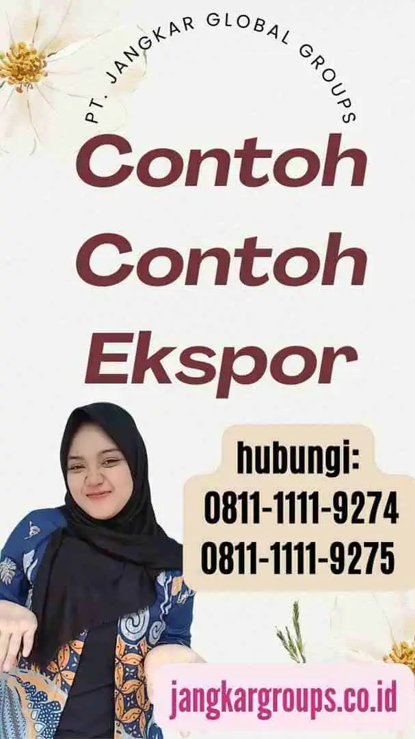 Contoh Contoh Ekspor