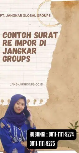 Contoh Surat Re Impor di Jangkar Groups