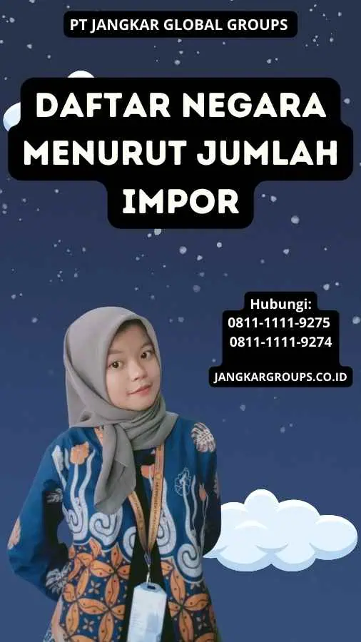 Daftar Negara Menurut Jumlah Impor