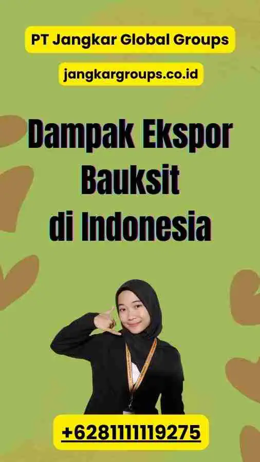 Dampak Ekspor Bauksit di Indonesia