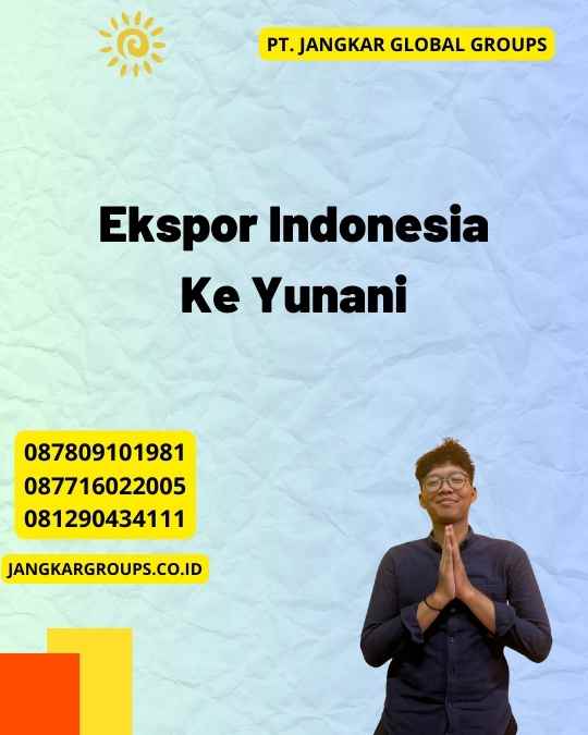 Ekspor Indonesia Ke Yunani