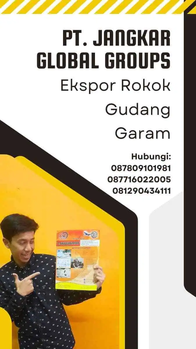 Ekspor Rokok Gudang Garam