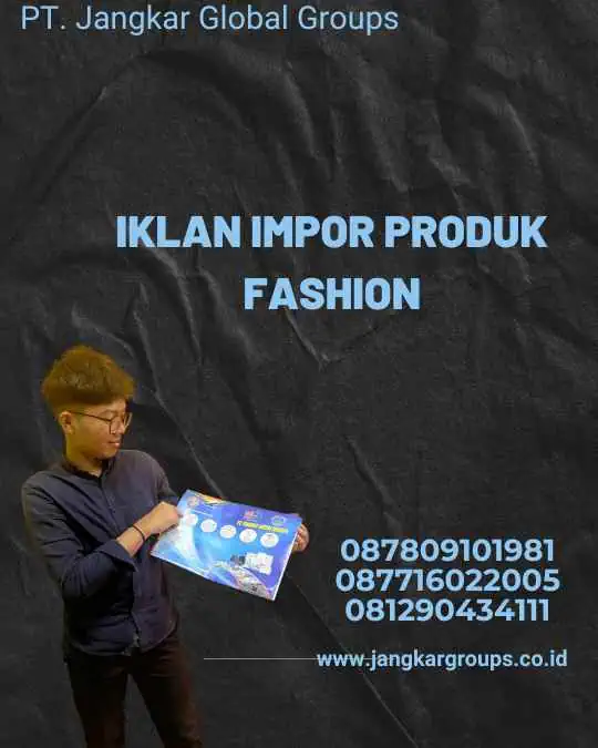 Iklan Impor Produk Fashion