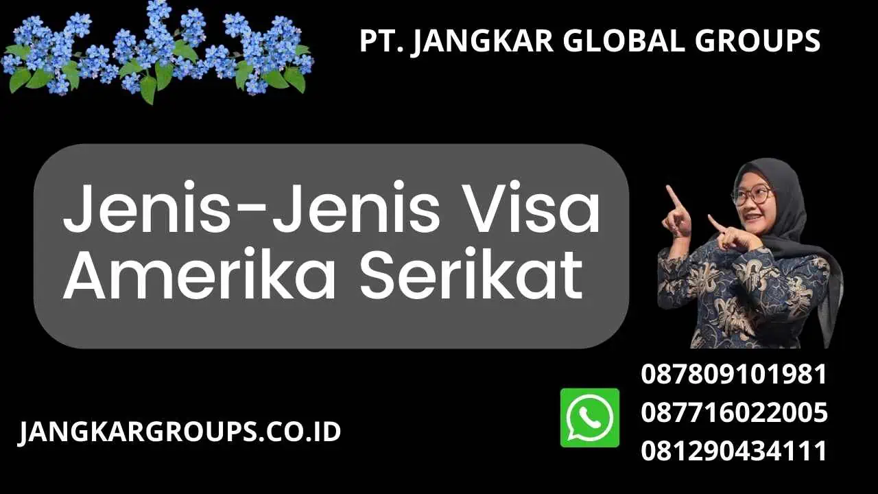 Jenis-Jenis Visa Amerika Serikat