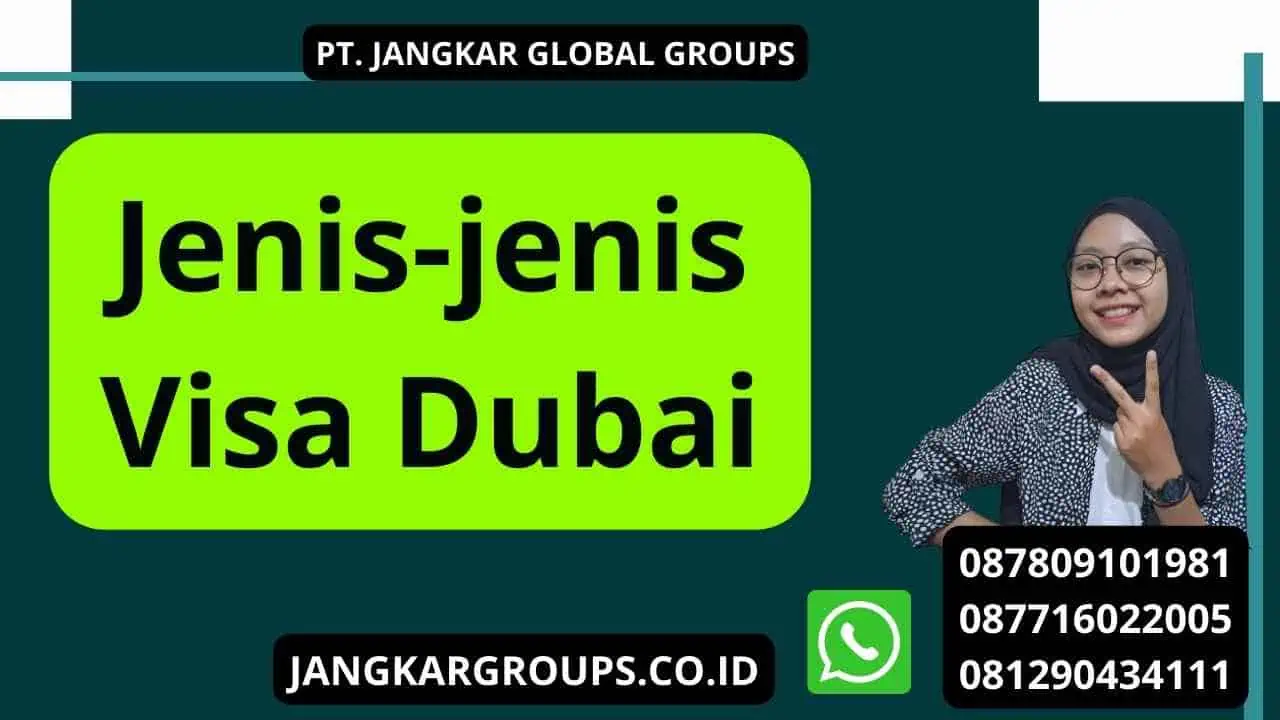 Jenis-jenis Visa Dubai