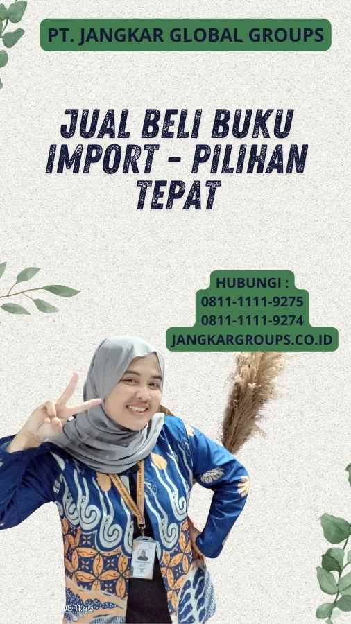 Jual Beli Buku Import - Pilihan Tepat