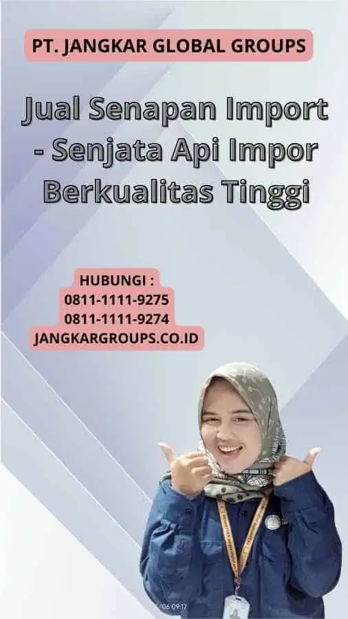 Jual Senapan Import - Senjata Api Impor Berkualitas Tinggi