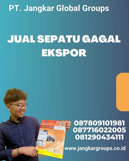 Jual Sepatu Gagal Ekspor