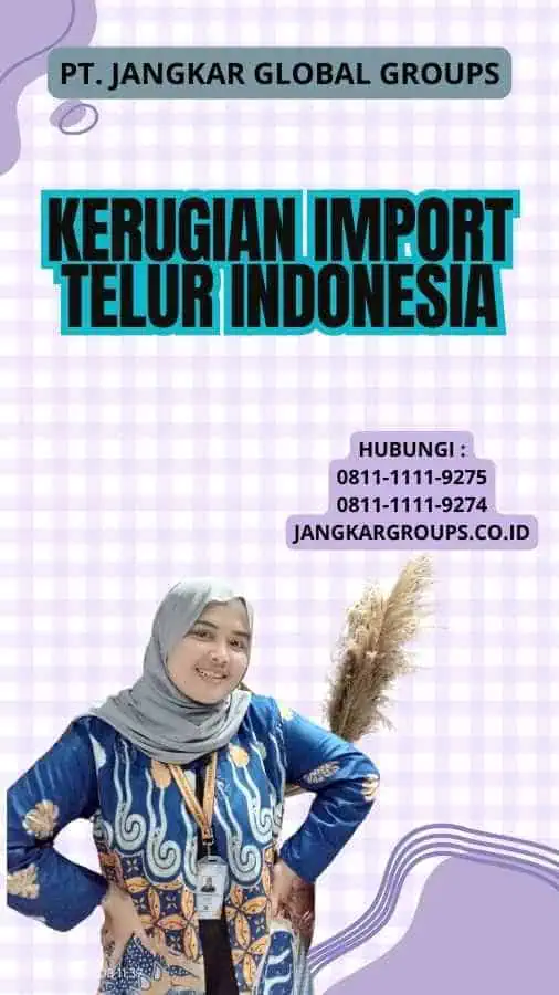 Kerugian Import Telur Indonesia