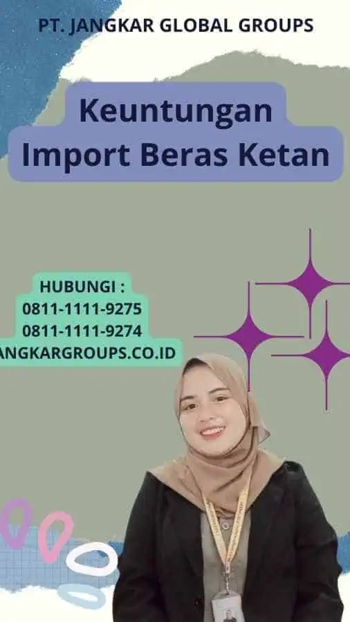 Keuntungan Import Beras Ketan