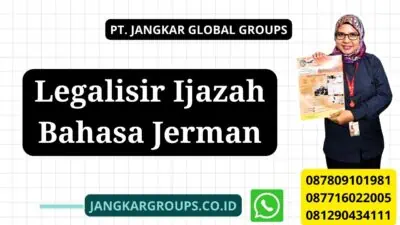 Legalisir Ijazah Bahasa Jerman