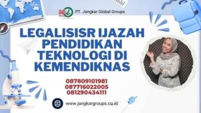 Legalisisr Ijazah Pendidikan Teknologi Di Kemendiknas