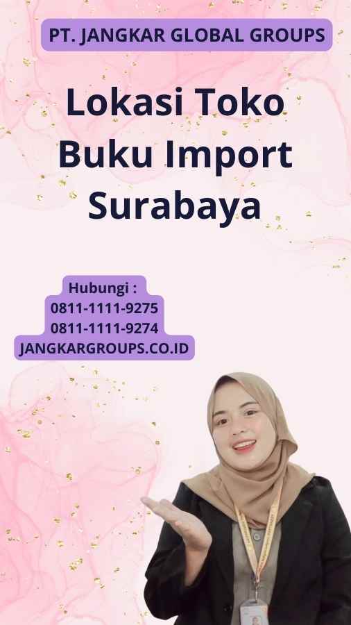 Lokasi Toko Buku Import Surabaya