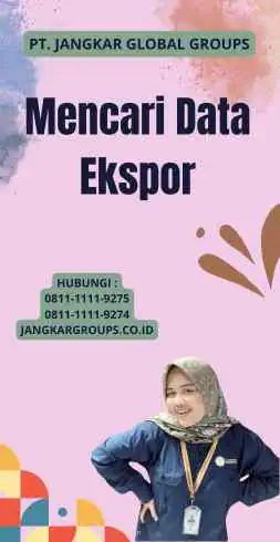 Mencari Data Ekspor