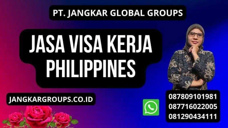 jasa visa kerja Philippines