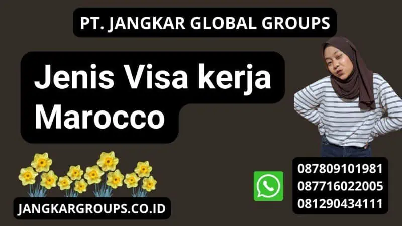 Jenis Visa kerja Marocco