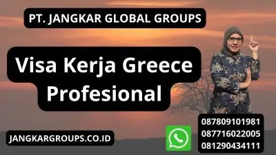 Visa Kerja Greece Profesional