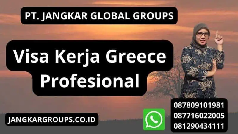 Visa Kerja Greece Profesional