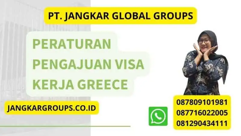 Peraturan Pengajuan Visa Kerja Greece