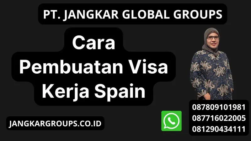 Cara Pembuatan Visa Kerja Spain