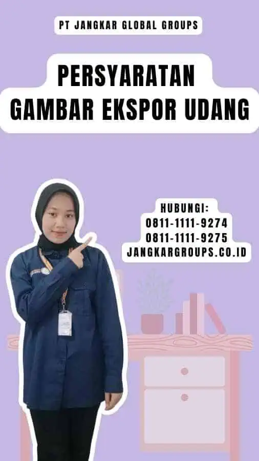 Persyaratan Gambar Ekspor Udang