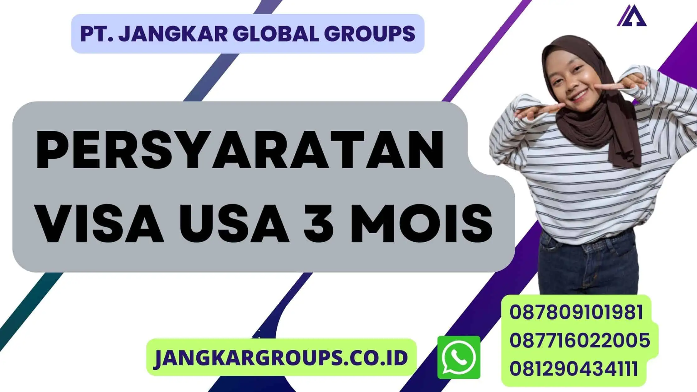 Persyaratan Visa USA 3 Mois