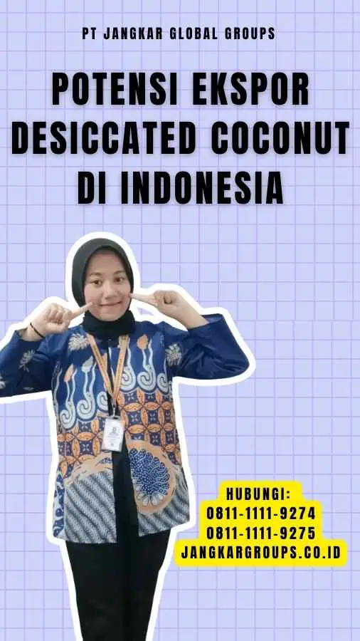 Potensi Ekspor Desiccated Coconut di Indonesia