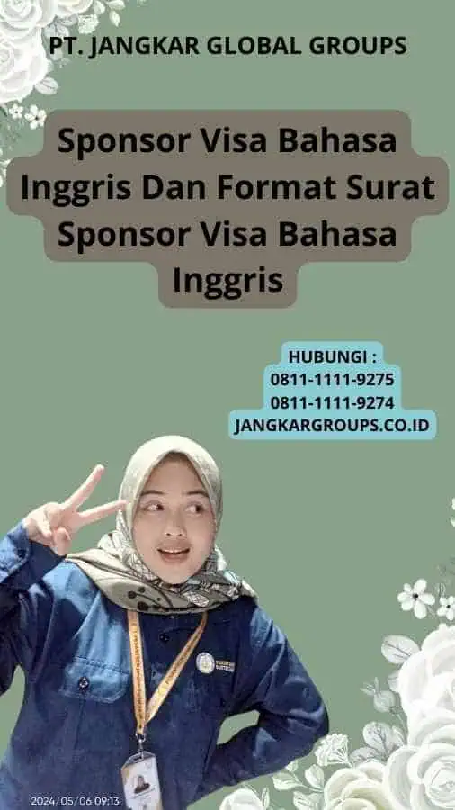 Sponsor Visa Bahasa Inggris Dan Format Surat Sponsor Visa Bahasa Inggris