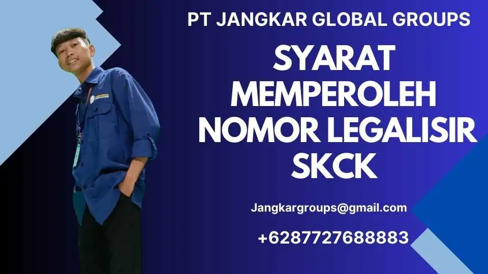 Syarat Memperoleh Nomor Legalisir SKCK