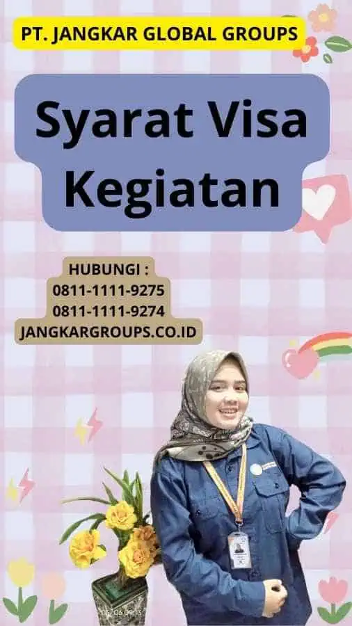 Syarat Visa Kegiatan