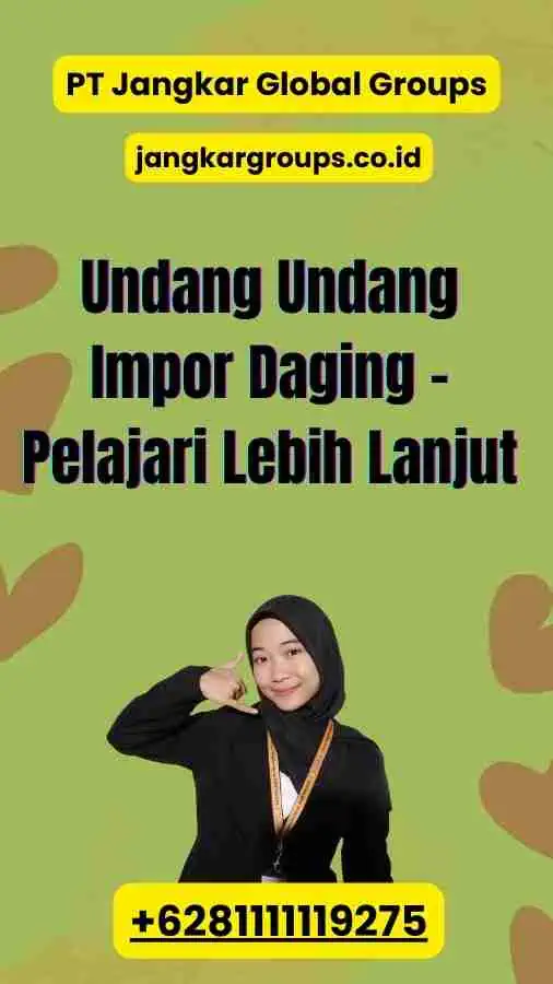 Undang Undang Impor Daging