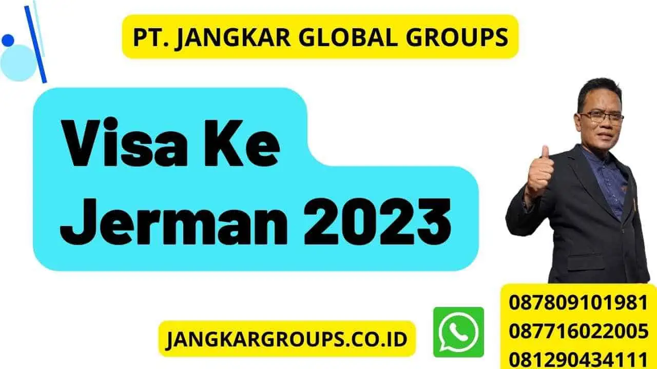 Visa Ke Jerman 2023