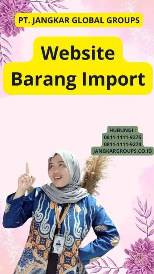 Website Barang Import