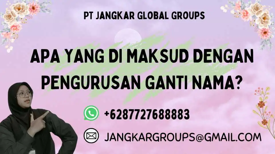 Apa yang Di maksud dengan Pengurusan Ganti Nama?, Pembaruan Kartu Identitas Melalui Pengurusan Ganti Nama