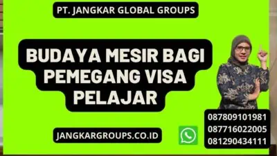 Budaya Mesir bagi Pemegang Visa Pelajar