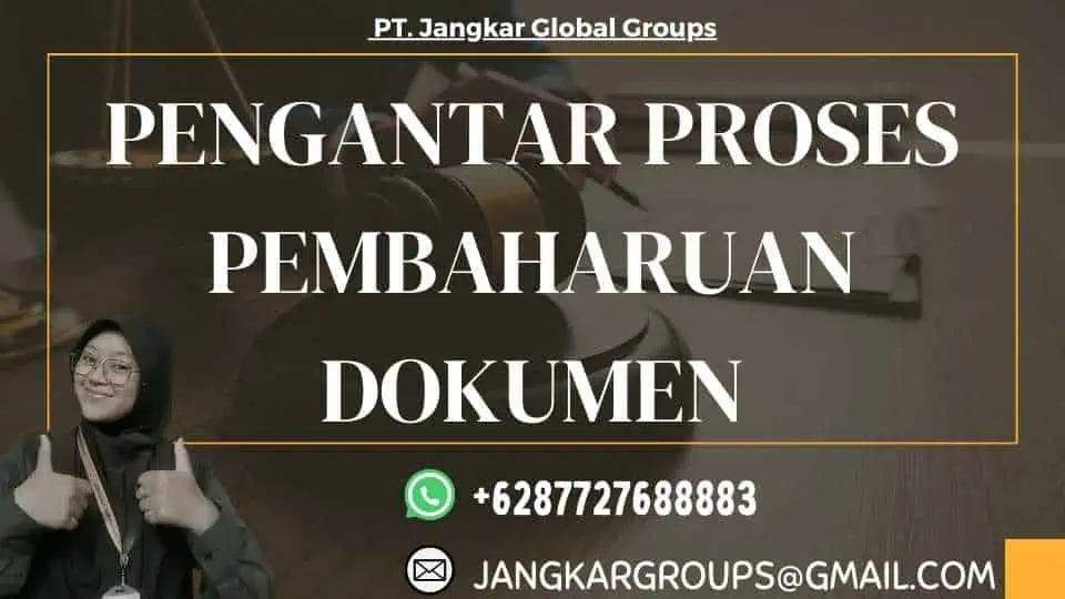 Pengantar Proses Pembaharuan Dokumen