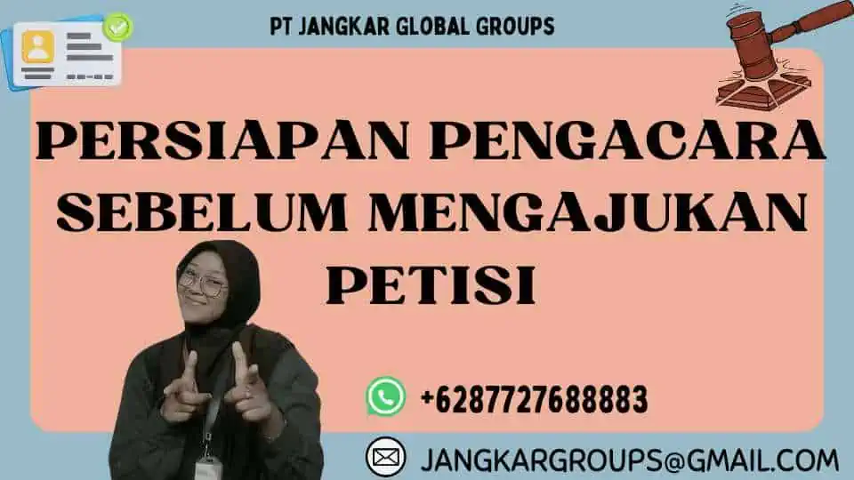 Persiapan Pengacara Sebelum Mengajukan Petisi, Peran Pengacara Ganti Nama