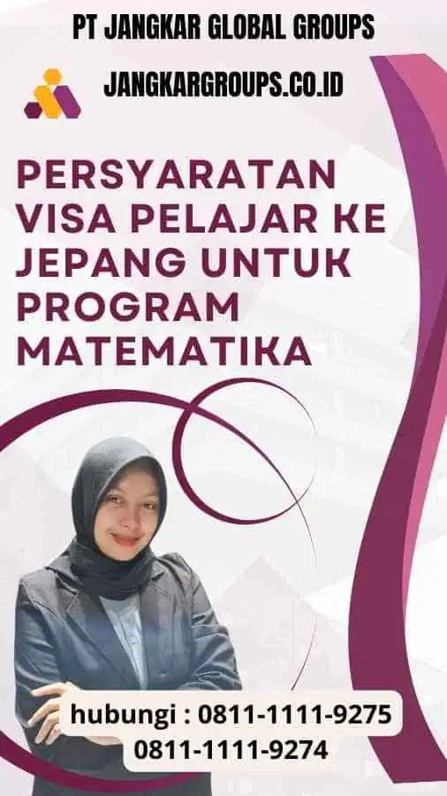 Persyaratan Visa Pelajar ke Jepang Untuk Program Matematika