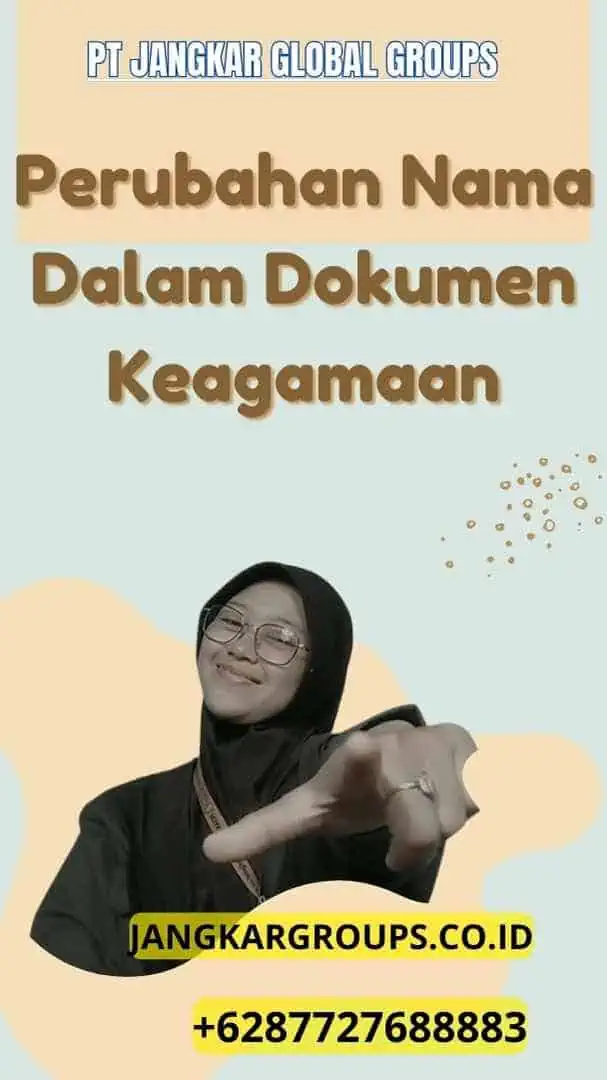 Perubahan Nama Dalam Dokumen Keagamaan