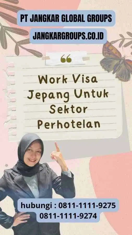 Work Visa Jepang Untuk Sektor Perhotelan