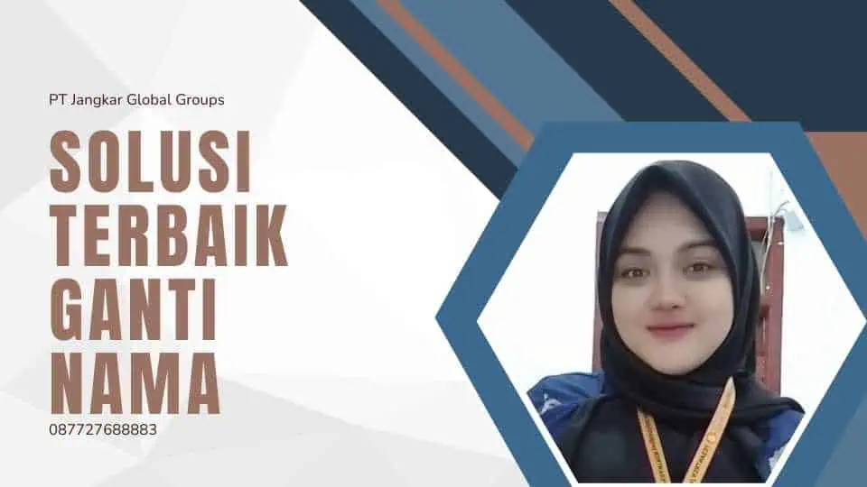 Solusi Terbaik Ganti Nama