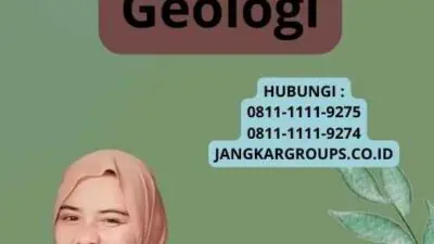 Visa Jepang untuk Teknik Geologi