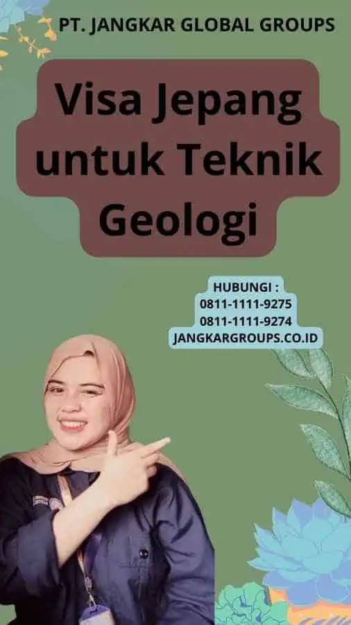 Visa Jepang untuk Teknik Geologi