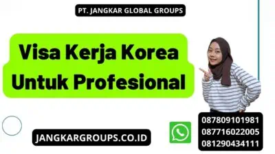 Visa Kerja Korea Untuk Profesional