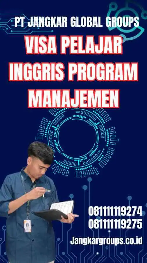 Visa Pelajar Inggris Program Manajemen