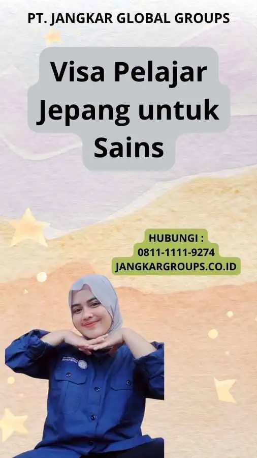 Visa Pelajar Jepang untuk Sains