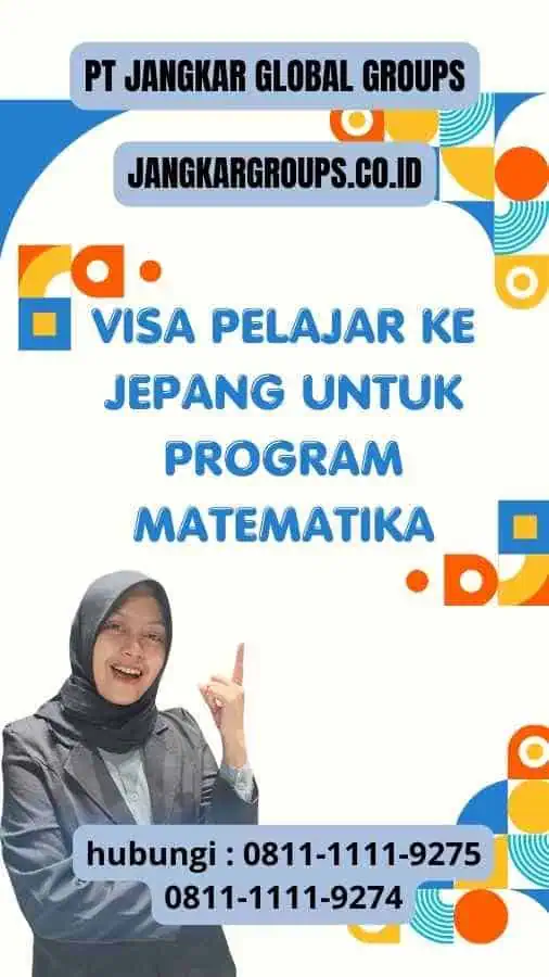 Visa Pelajar ke Jepang Untuk Program Matematika